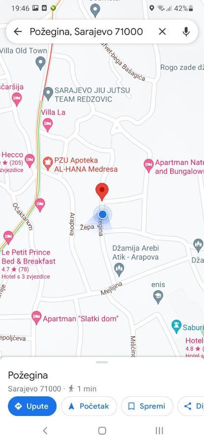 Ferienwohnung Almir Apartman Sarajevo Exterior foto